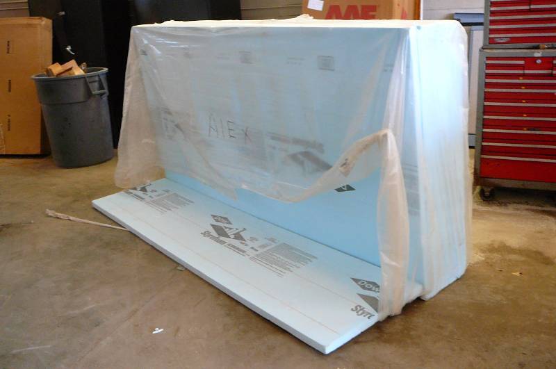 Styrofoam sheets