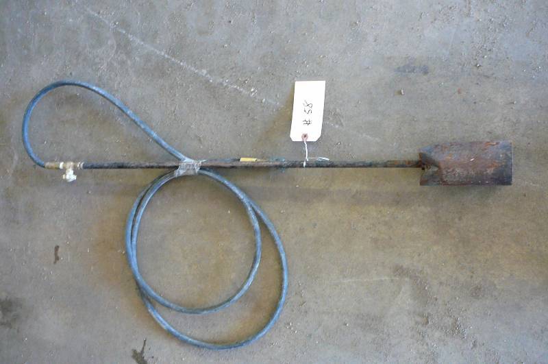 LP weed burner & hose