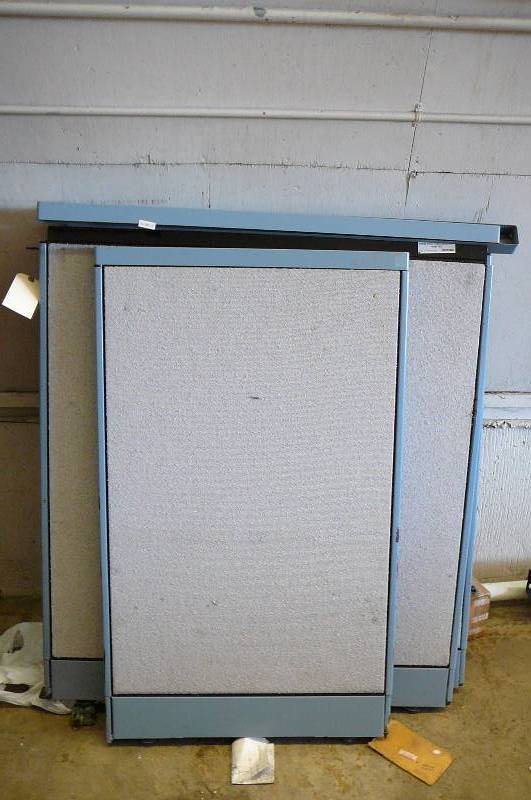 Office steel case panel