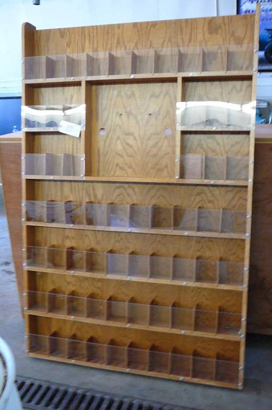 display oak case