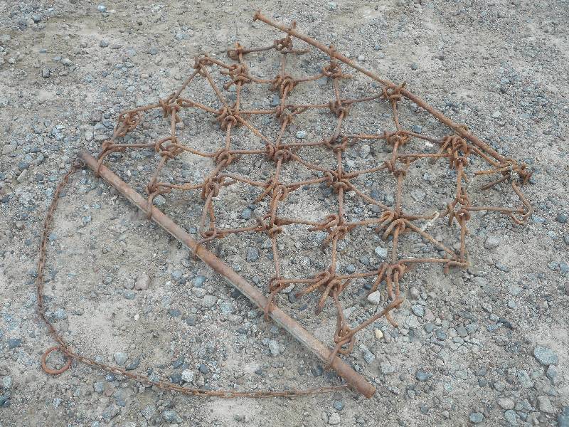 lot 4 image: 4ft Towable Steel Drag ...