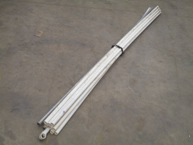 lot 33 image: Lot Of (9) 1x10 PVC & (2) 1x10 ...