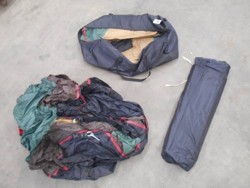 lot 36 image: Complete Camp Tent Set, Good Condit...