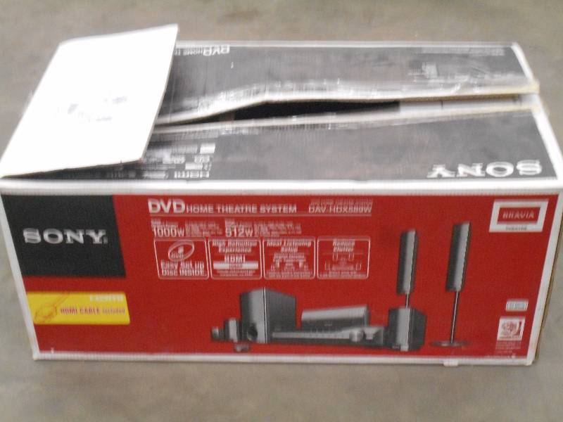 lot 60 image: Sony DVD Home Theatre System, Appea...