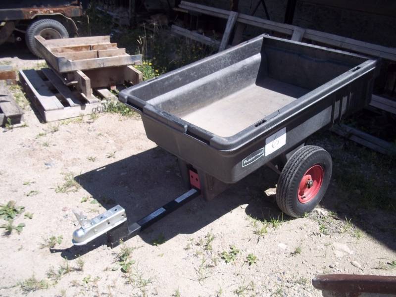 Rubbermaid utility trailer Advanced Sales Block and Brick Consignment