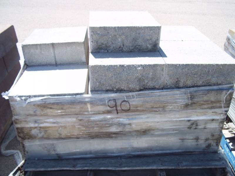 6 Step Block Gray 6Hx16Wx16D