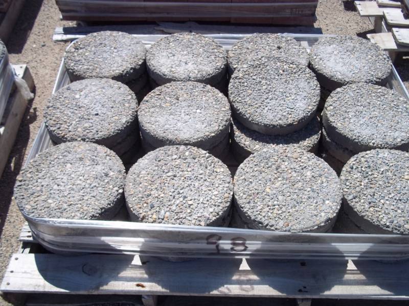 12 Round Exposed Agg. Stepping Stone
