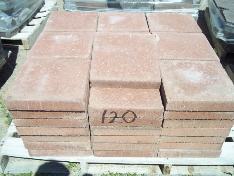 12 Square Smooth Red