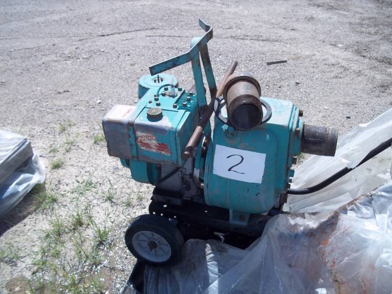 Gas powered 3 water pump