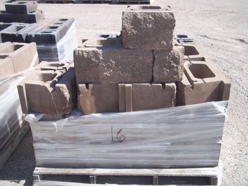Century Wall Saddle 8H units 3 piece mix