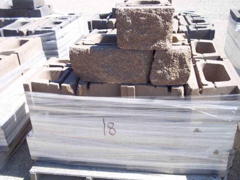 Century Wall Saddle 8H units 3 piece mix