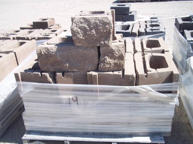 Century Wall Saddle 8H units 3 piece mix