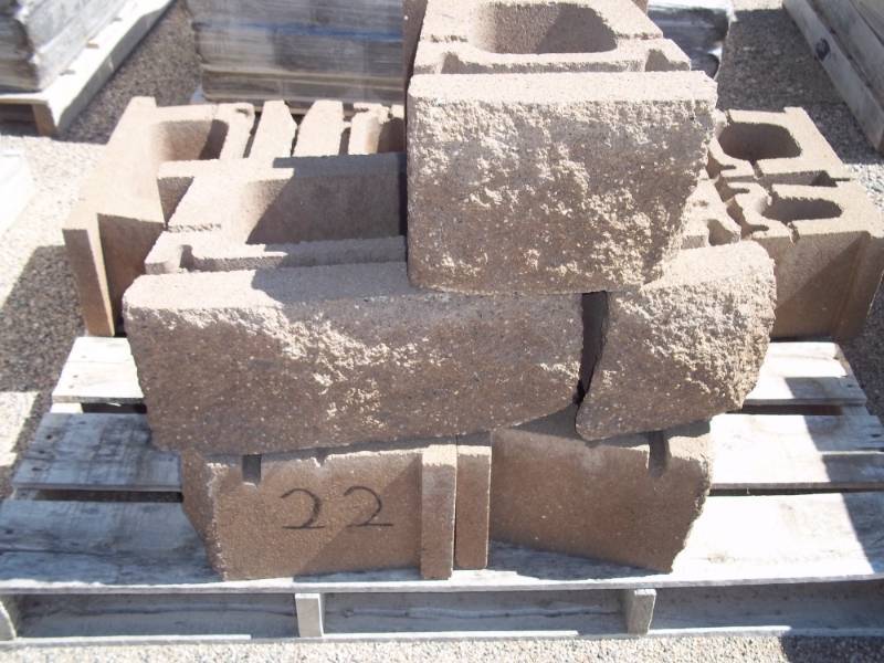 Century Wall Saddle 8H units 3 piece mix