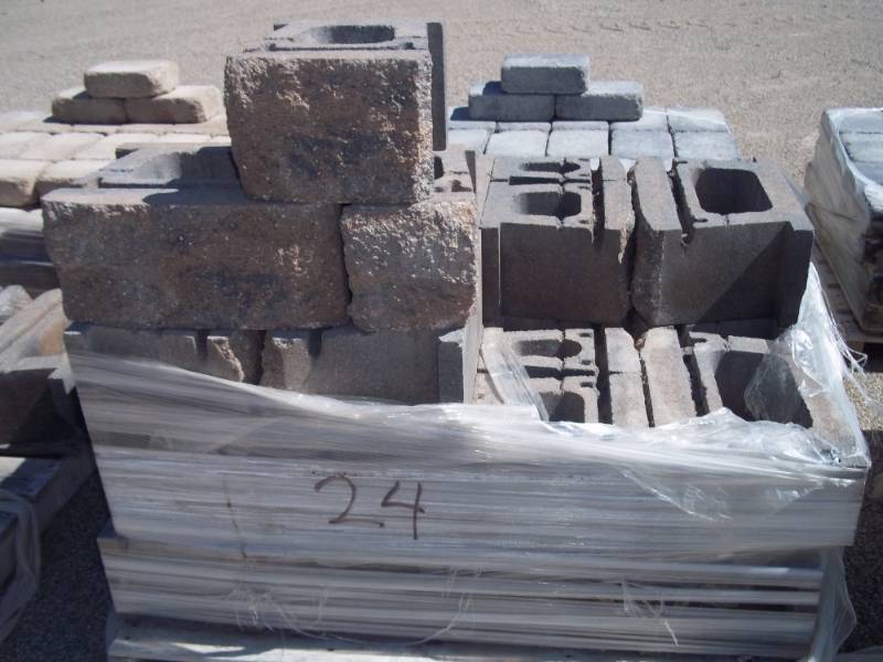 Century Wall TanCharcoal 8H units 3 piece mix
