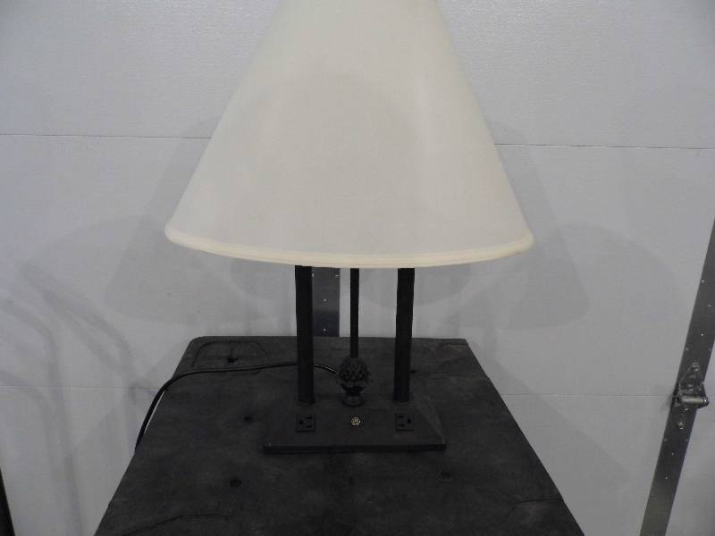 Double Pineapple Lamp - Oblong Shade