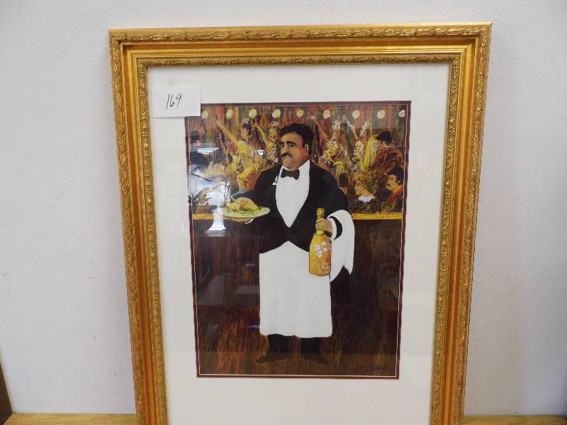 Waiter w Wine - Right