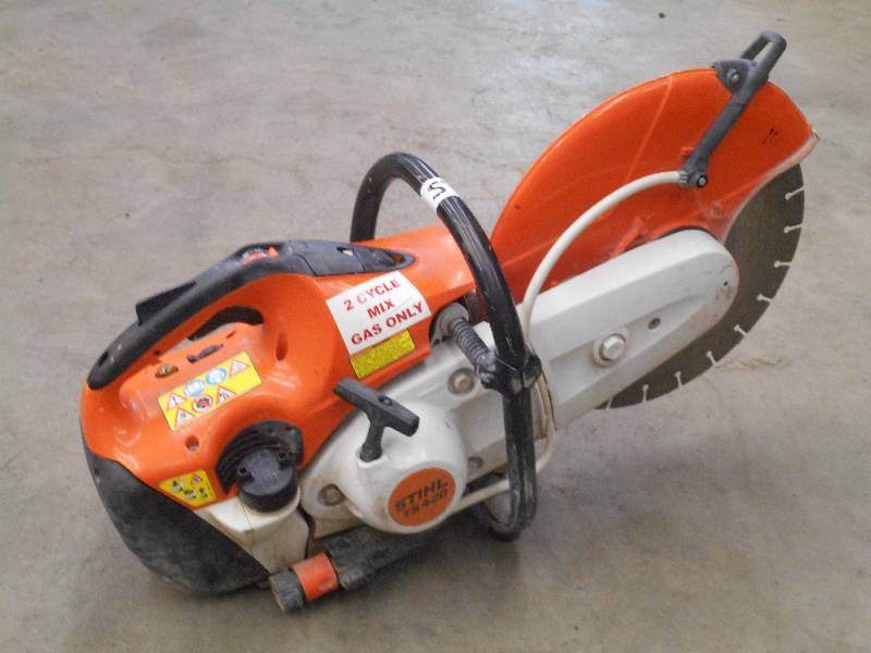 Stihl TS420 Commercial Concrete Saw... LE August Consignments KBID