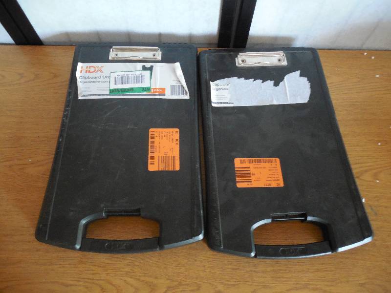 (2) CLIPBOARD ORGANIZERS