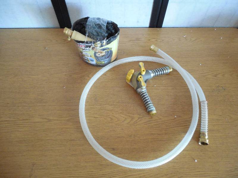 GARDEN HOSE & ADADPTER