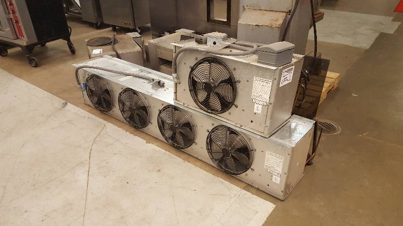 Lot of (2) Krack NSF Commercial Cooler Air Systems Including 1) Compressor AND 1) Condensor