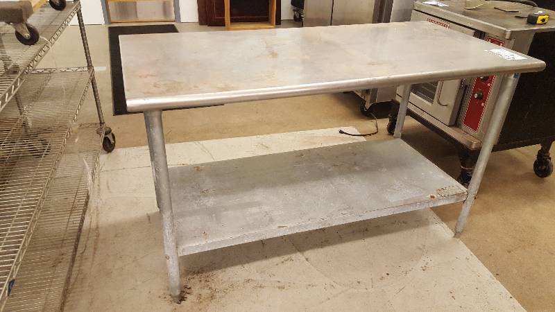 Eagle NSF Commercial Stainless Steel Prep Table w Bottom Shelf