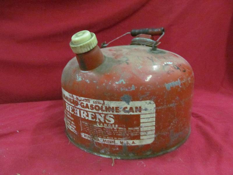 Galvanized Gas Can