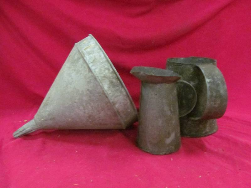 Galvanized Funnel