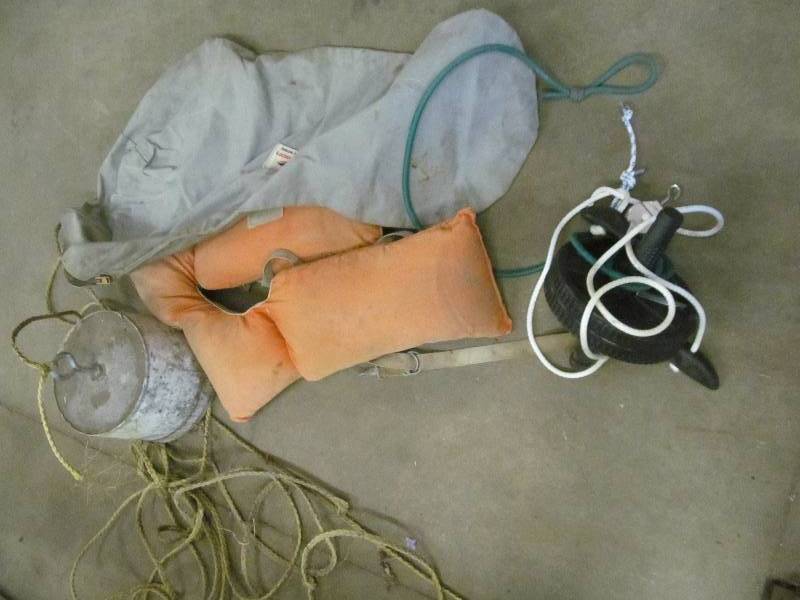 Life JacketBoat AnchorMotor Cover