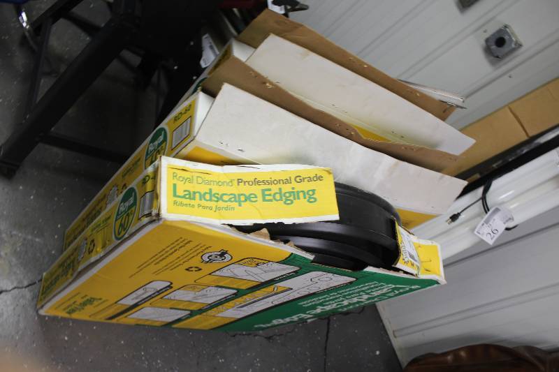 lot 34 image: Lot of (3) Boxes of Royal Diamond Landscape Edging