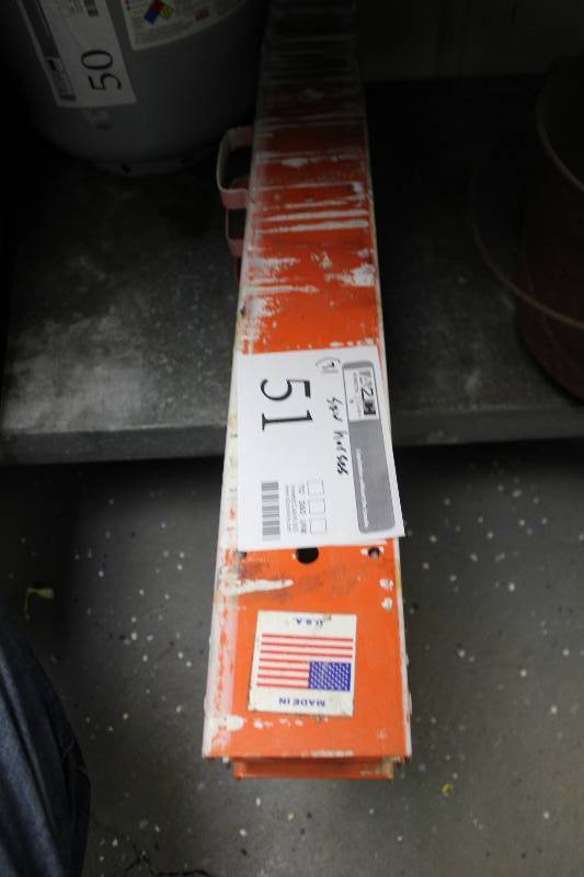 lot 51 image: Lot of (3) Foldable Sawhorses