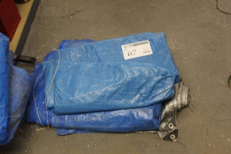 lot 67 image: Lot of (3) Tarps