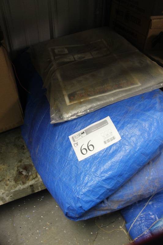lot 66 image: Lot of (3) Tarps