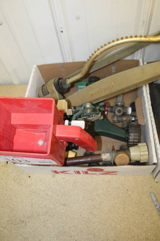 lot 103 image: Box Lot of Garden Hardware