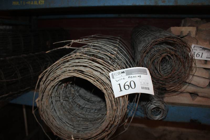 lot 160 image: Lot of Wire Fencing