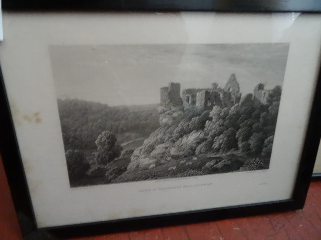 lot 12 image: Vintage Print Castle of Hardenberg