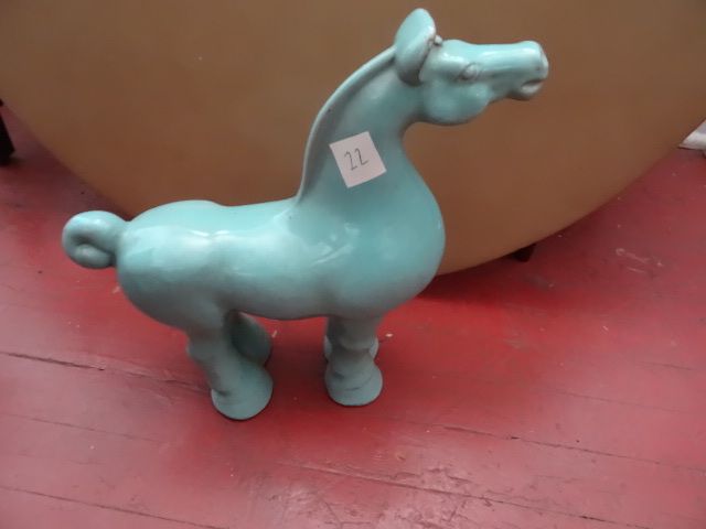 lot 22 image: Vintage Ceramic Horse By Anderson