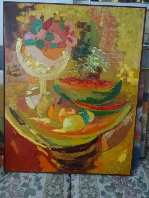 lot 27 image: Original Painting By Eliza Ellerd  31 X 39