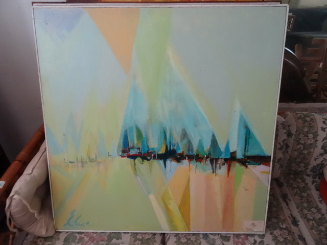 lot 29 image: Original Painting By Eliza Ellerd  37 X 37