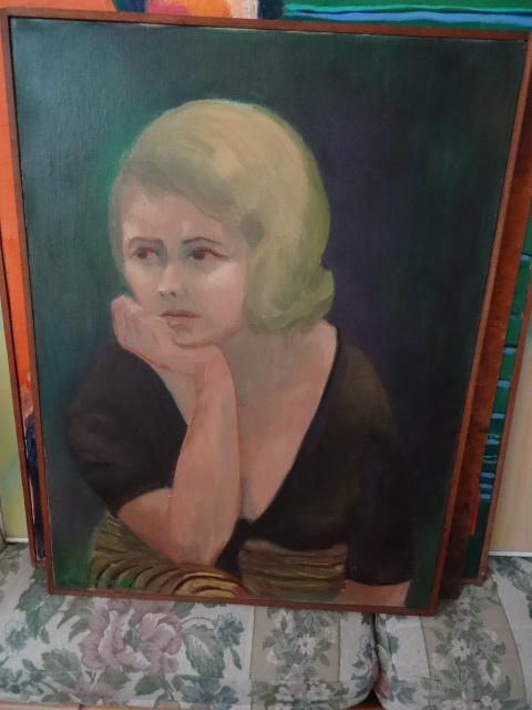lot 32 image: Original Painting By Eliza Ellerd  39 X 29