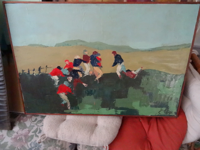 lot 43 image: Original Painting By Eliza Ellerd  31 X 21