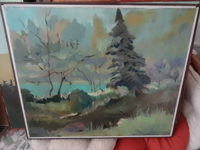 lot 44 image: Original Painting By Eliza Ellerd  25 X 21