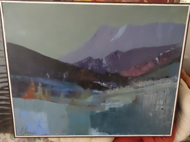 lot 46 image: Original Painting By Eliza Ellerd  31 X 25