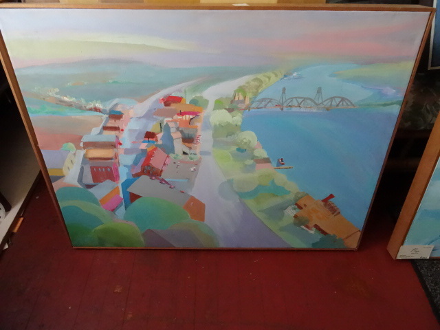 lot 50 image: Original Painting By Eliza Ellerd  33 X 25