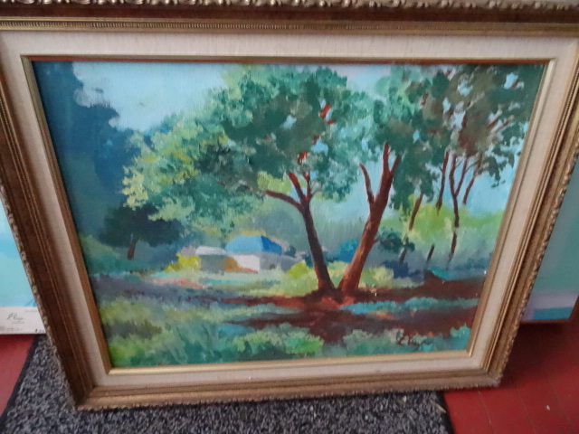 lot 55 image: Original Painting by Eliza Ellerd 24 X 20