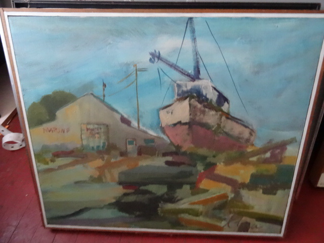 lot 58 image: Original Painting by Eliza Ellerd 25 X 21