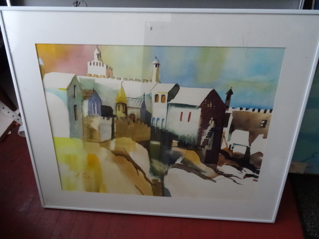 lot 59 image: Water Color by Eliza Ellerd  30 X 24