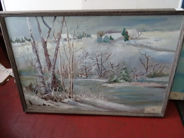 lot 60 image: Original Painting by Eliza Ellerd 32 X 22