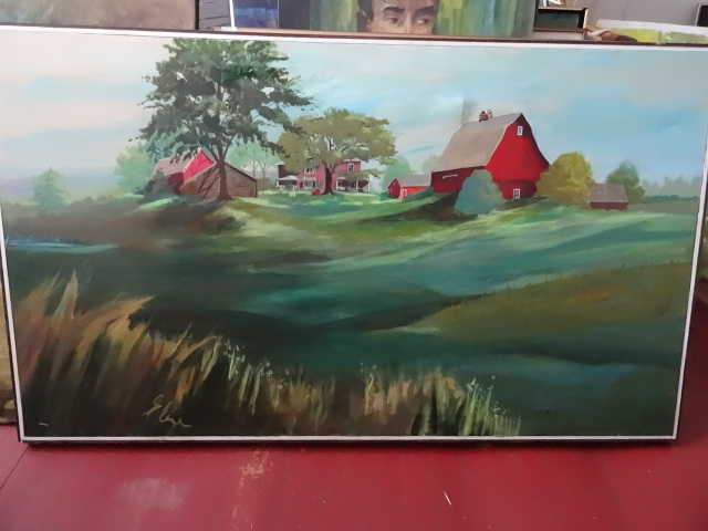 lot 65 image: Original Painting by Eliza Ellerd 53 X 31