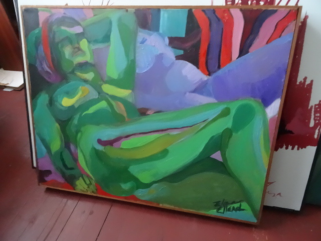 lot 68 image: Original Painting by Eliza Ellerd  29 X 23