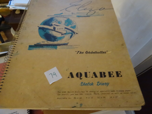 lot 79 image: Eliza Ellerd Sketch Book